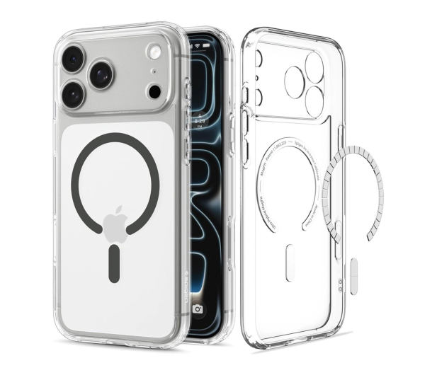 Spigen Ultra Hybrid MagSafe do iPhone 18 Pro/17 Pro (clear graphite - 1586385 - zdjęcie 2